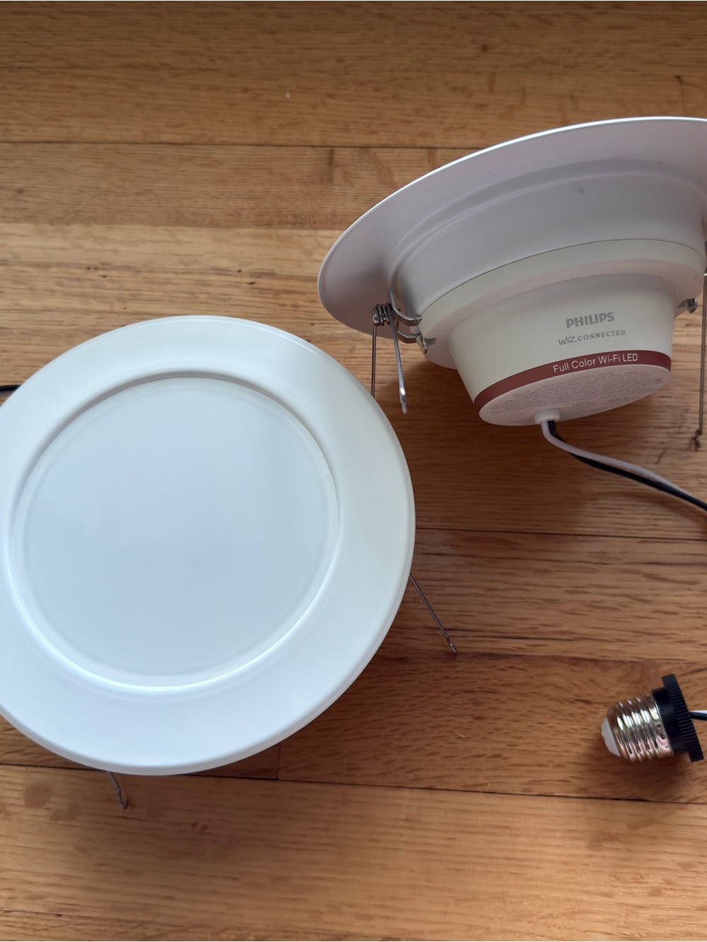 Wiz (Phillips) 5/6” Retrofit Recessed Color LED Downlights (2-pack)